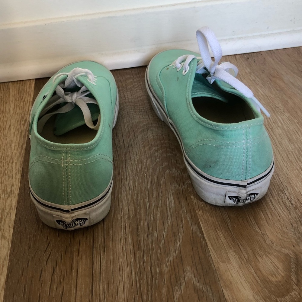 Turquoise Vans - Picture 3 of 6